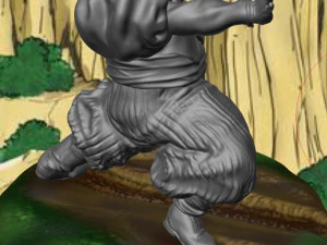 A-19 DRAGONBALL Z 3D Print Model
