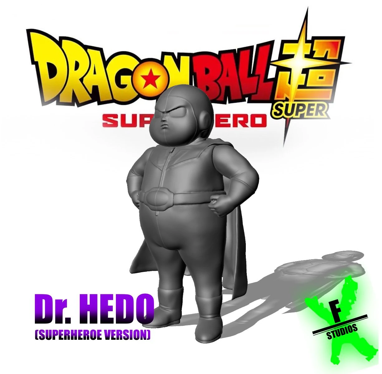 DR HEDO SUPERHERO VERSION DRAGONBALL SUPER 3D Print Model .c4d .max .obj .3ds .fbx .stl .blend