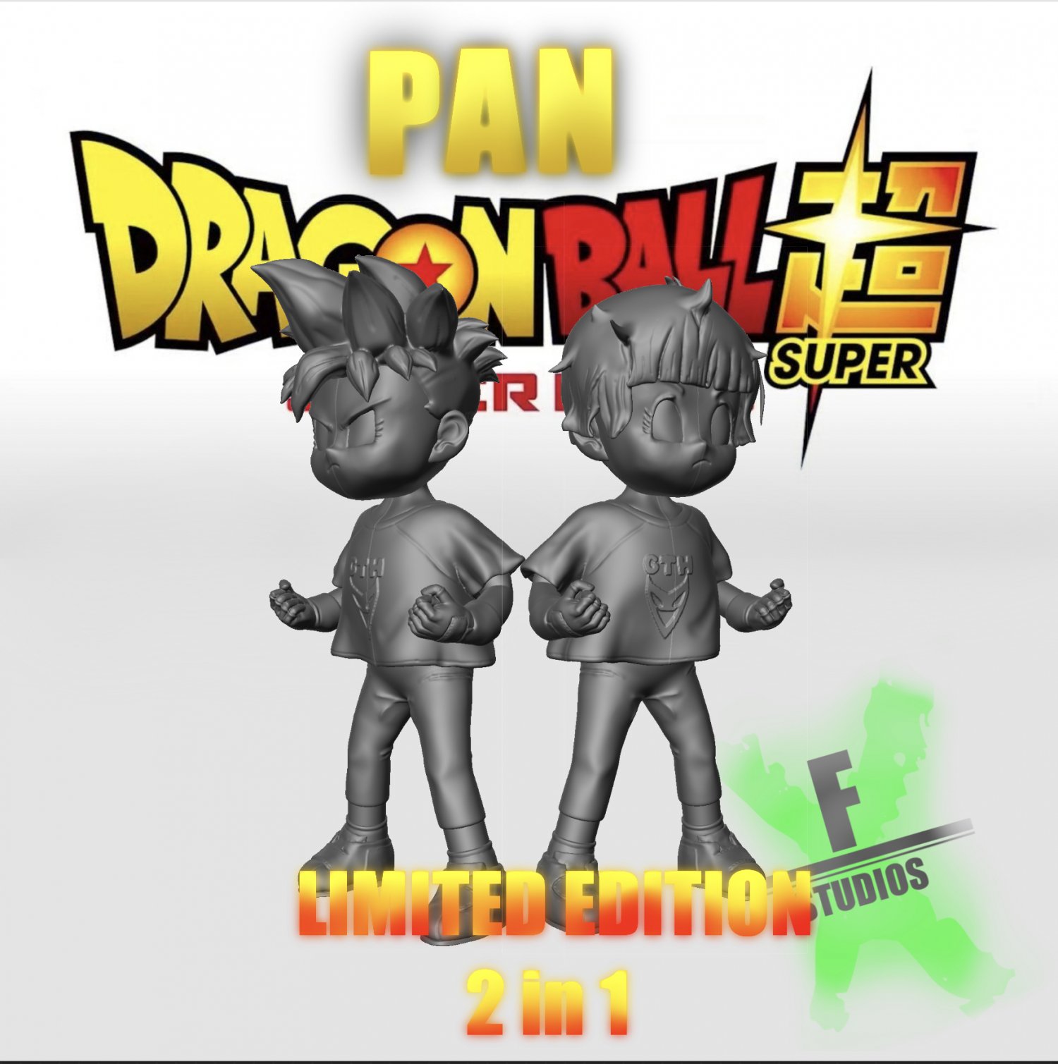 Adult Gotenks and Pan [Fan art by me] : r/dbz