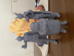 GAMMA2 DRAGONBALL SUPER SUPER HERO 3D Print Model