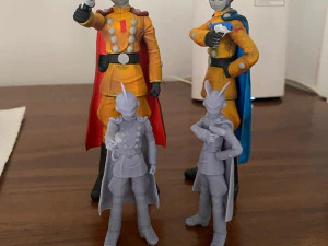 GAMMA2 DRAGONBALL SUPER SUPER HERO 3D Print Model