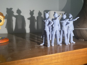 PACK GAMMAS DRAGONBALL SUPER SUPER HERO 3D Print Model