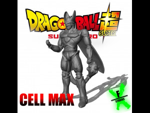 CELL MAX DRAGONBALL SUPER SUPER HERO Modelo de impresión 3D