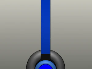 Esempio di cuffie Modello 3D