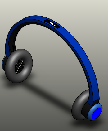 Headphone Sample 3D मॉडल .c4d .max .obj .3ds .fbx .stl .blend 