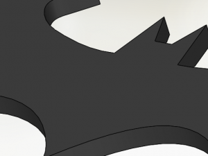Batman Sign-Logo 3Dモデル