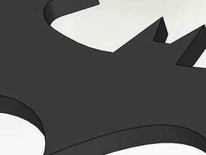 Batman Sign-Logo 3D Model