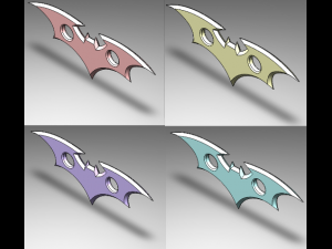 Batarang from Batman The Telltale Series Modelo 3D