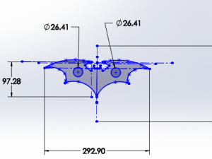 Batarang from Batman The Telltale Series Modelo 3D