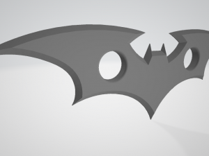 Batarang from Batman The Telltale Series Modelo 3D