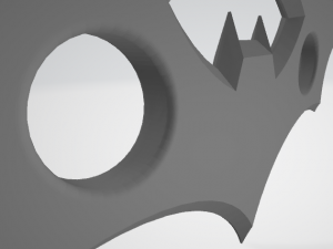 Batarang from Batman The Telltale Series Modelo 3D
