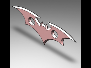 Batarang from Batman The Telltale Series Modelo 3D