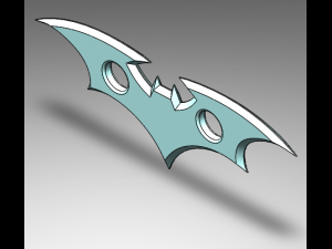 Batarang from Batman The Telltale Series Modelo 3D