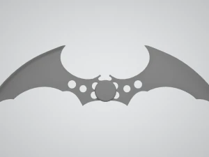 Batarang della serie Batman Arkham Modello 3D
