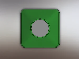Fancy 3D bottle 3D Model