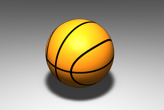 Basketball Modelo 3D .c4d .max .obj .3ds .fbx .stl .blend 