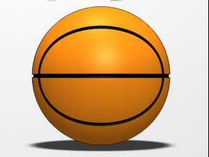 Basketball Modelo 3D