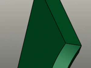 The Arrow Series Logo - Green Arrow 3D Model