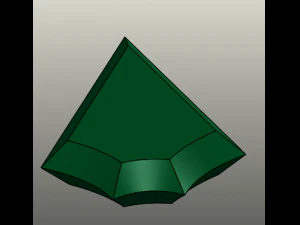 The Arrow Series Logo - Green Arrow 3D Model