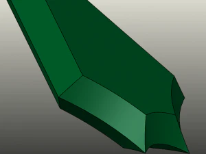 The Arrow Series Logo - Green Arrow 3D Model