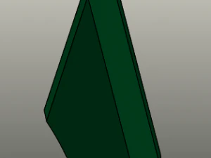 The Arrow Series Logo - Green Arrow 3D Model
