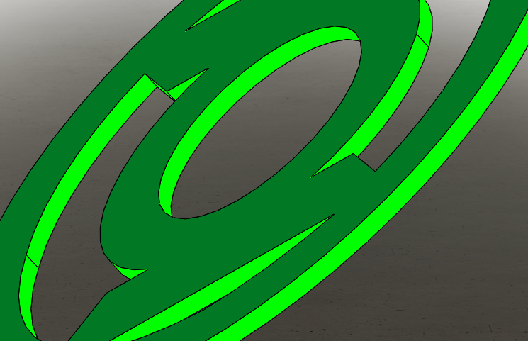 Green Lantern Logo Modelo 3D In Outro 3DExport