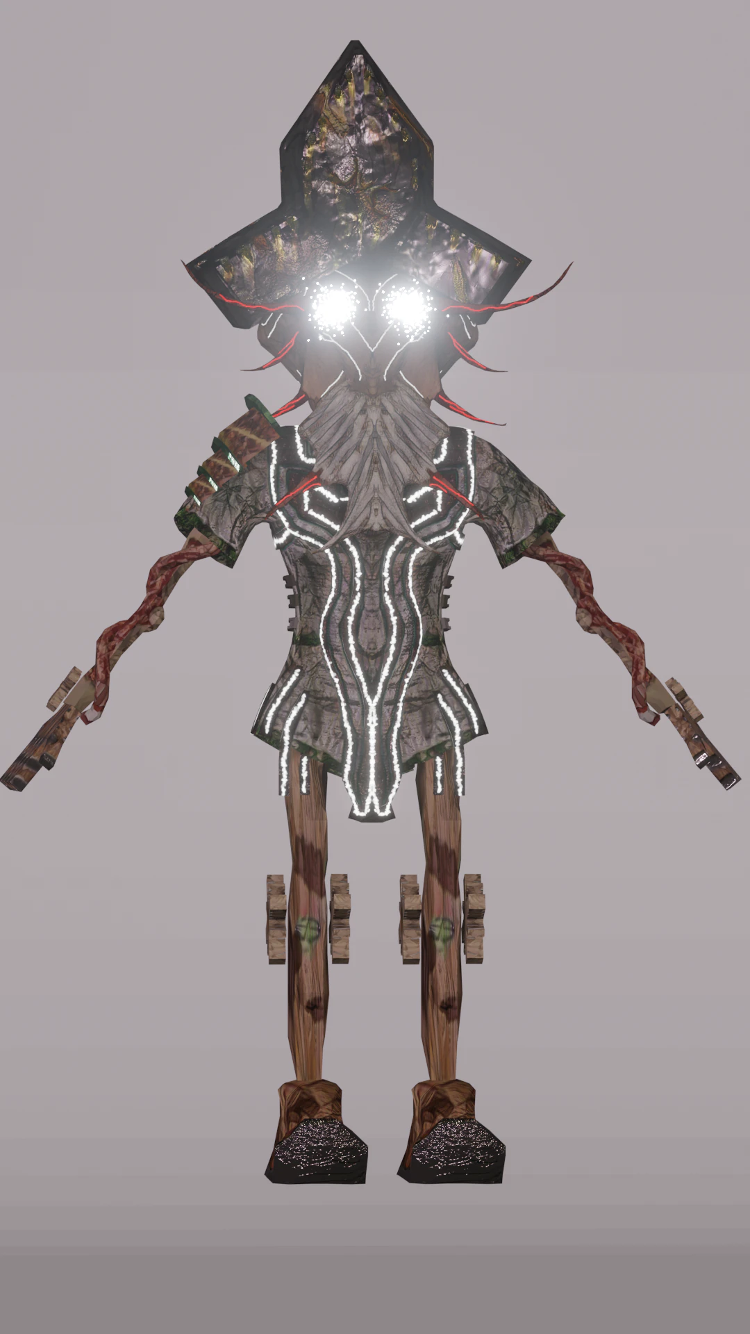 Mechanical grandfather 3D Model .c4d .max .obj .3ds .fbx .stl .blend