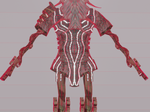 Mechanical grandfather 3D Model