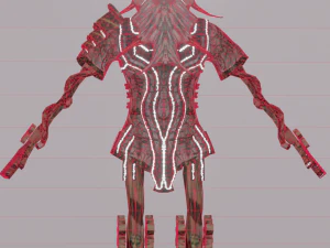 Mechanical grandfather 3D Model