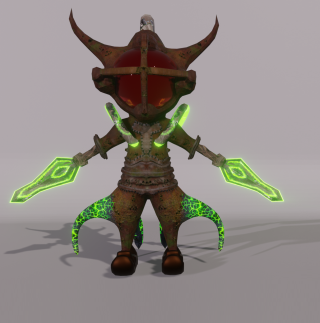 Cute devil 3D Model .c4d .max .obj .3ds .fbx .stl .blend 