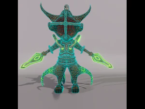 Cute devil 3D Model