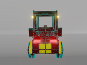 Forklift 3D 모델