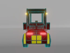 Forklift 3D Model