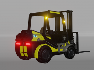 Forklift 3D 모델