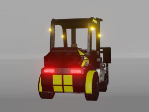 Forklift 3D Model