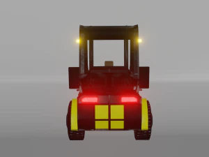 Forklift 3D Model