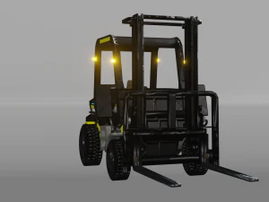 Forklift 3D Model