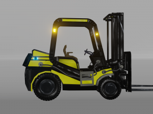Forklift Modelo 3D