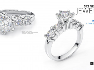 KeyShot Scene Setup For Jewelry 3D Renderings Model 3D