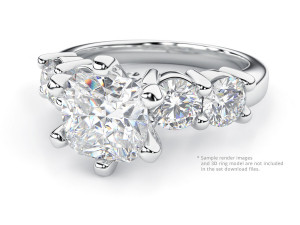 KeyShot Scene Setup For Jewelry 3D Renderings Model 3D