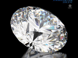 KeyShot Scene Setup For Jewelry Diamonds Renderings 3D-Modell