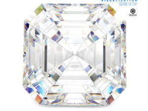 KeyShot Scene Setup For Jewelry Diamonds Renderings 3D-Modell