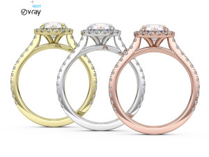 Jewelry 3D Rendering Scene Setup For 3ds Max and V-Ray Modelo 3D