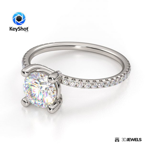 Jewelry Realistic Render Scene Setup For KeyShot Pack2 3D Model .c4d .max .obj .3ds .fbx .stl .blend 