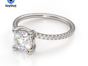 Jewelry Realistic Render Scene Setup For KeyShot Pack2 3D Model