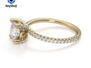 Jewelry Realistic Render Scene Setup For KeyShot Pack2 3D Model