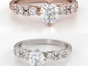 Jewelry Realistic Render Scene Setup For KeyShot Pack2 3D Model
