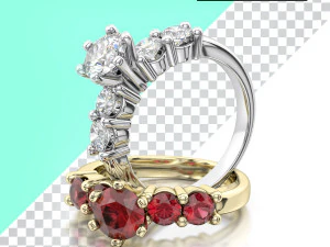 Jewelry 3D Render Scene Setups for 3ds Max with V-Ray 3D Model