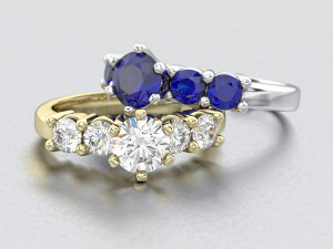 Jewelry 3D Render Scene Setups for 3ds Max with V-Ray 3D मॉडल