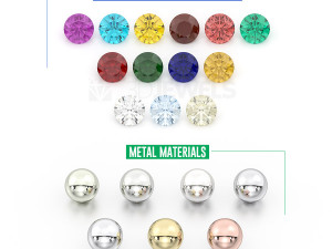 Jewelry 3D Render Scene Setups for 3ds Max with V-Ray 3D मॉडल